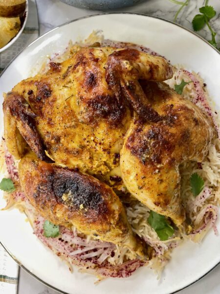 Roasted chicken